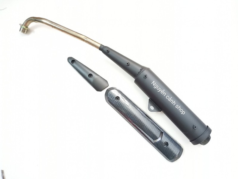 pô spark sirius móc đít pô kiểu exciter 2010 ốp pô carbon