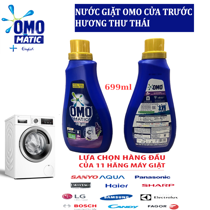 Omo Matic front-load laundry detergent 720g/699ml From Nature