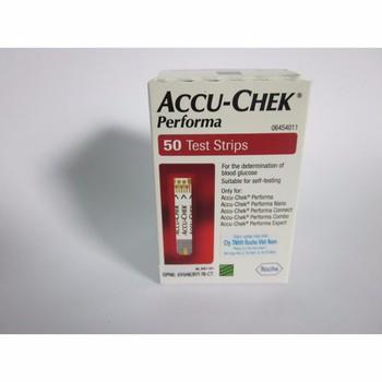 Que thử đường huyết Accu check Performa hộp 50 que