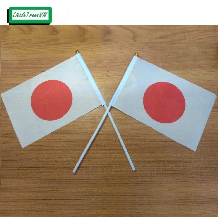 Combo 10 lá cờ Nhật cầm tay