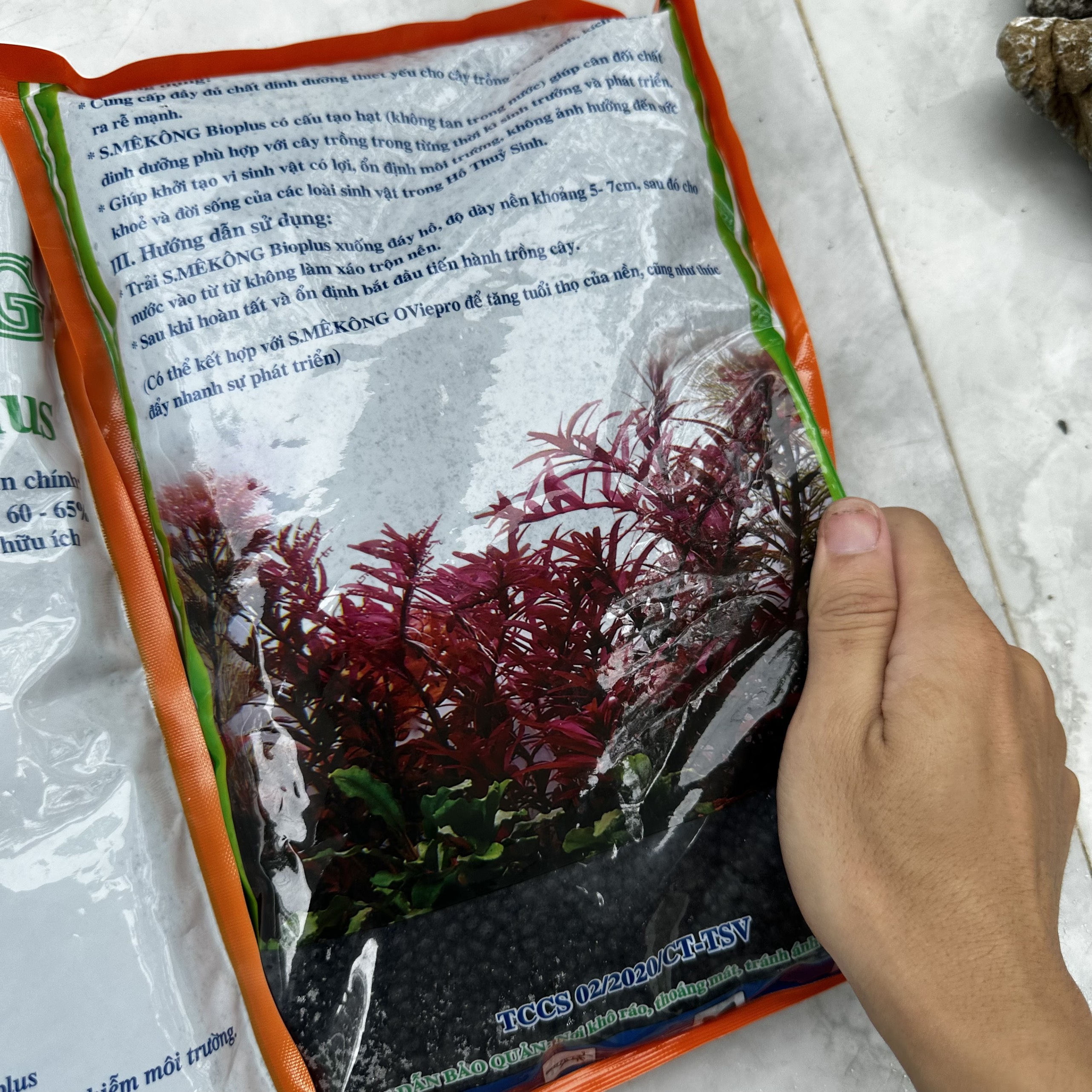 Phân nền thủy sinh Smekông 2kg