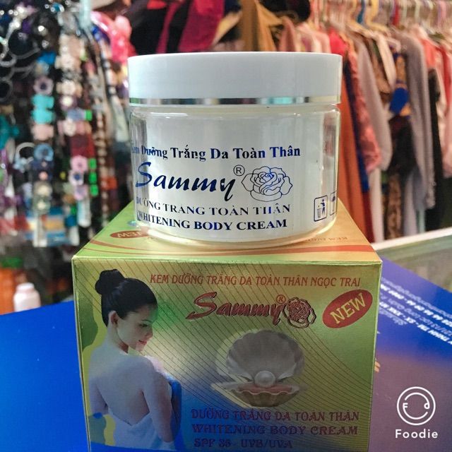 Kem dưỡng trắng da toàn thân sammy