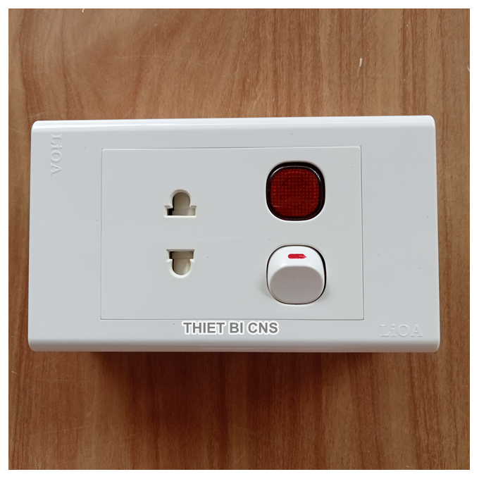COMBO Ổ cắm, Công tắc tròn và Đèn báo LiOA - SE18 Chính hãng