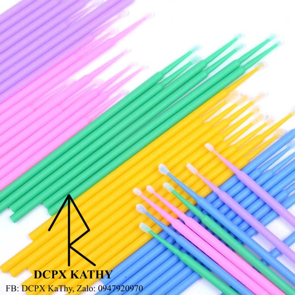 Tăm bông nhựa bịch