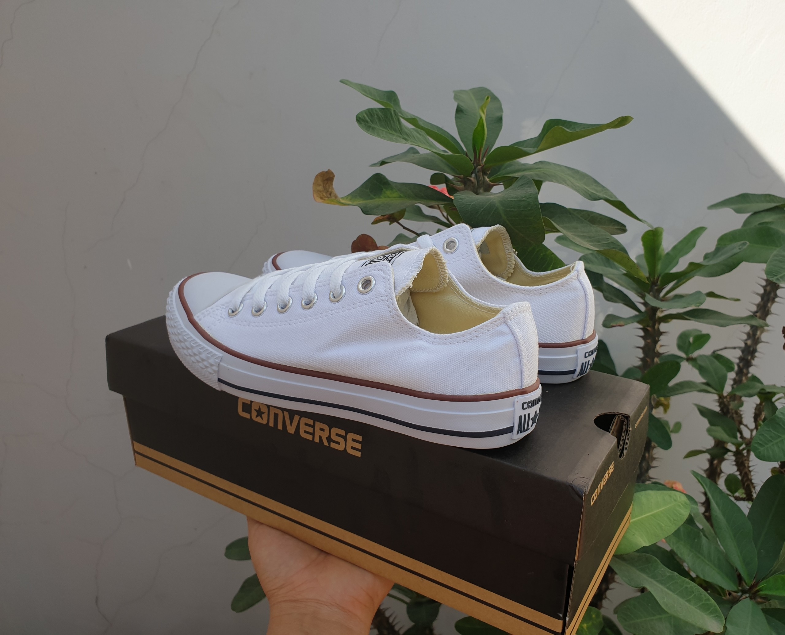 [GIẢM GIÁ GỐC + FULL BOX] Giày Converse 1970s Cổ thấp Trắng [HOT]