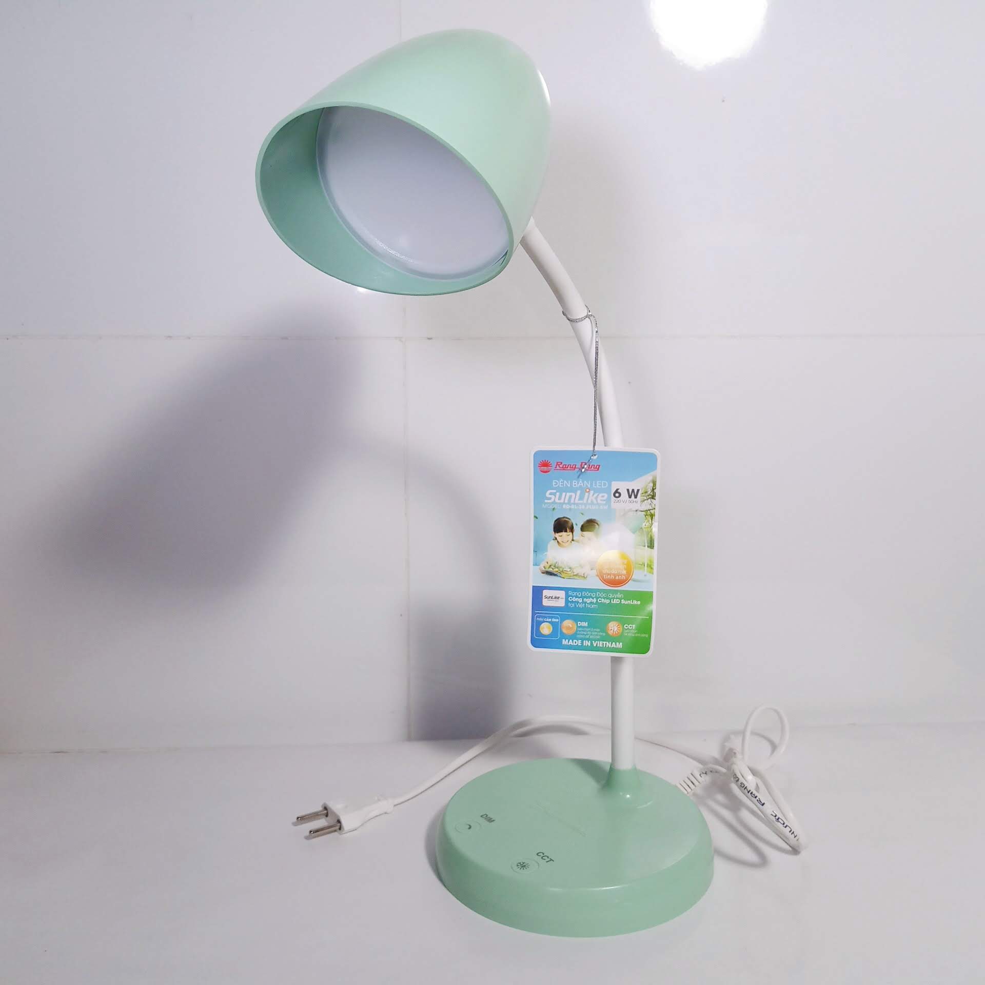 Đèn bàn LED chống cận 6W Rạng Đông RL-38 Plus.LED