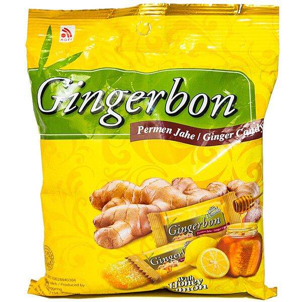 Kẹo Gừng Dẻo Chanh Mật Ong Gingerbon Ginger Candy With Honey Lemon