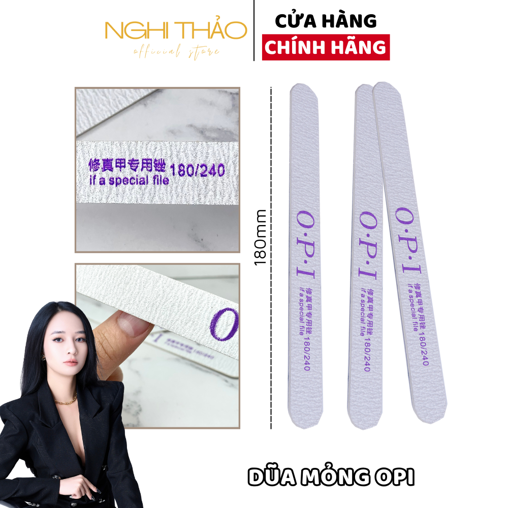 Dũa móng tay chuyên dụng OPI Nghi Thảo