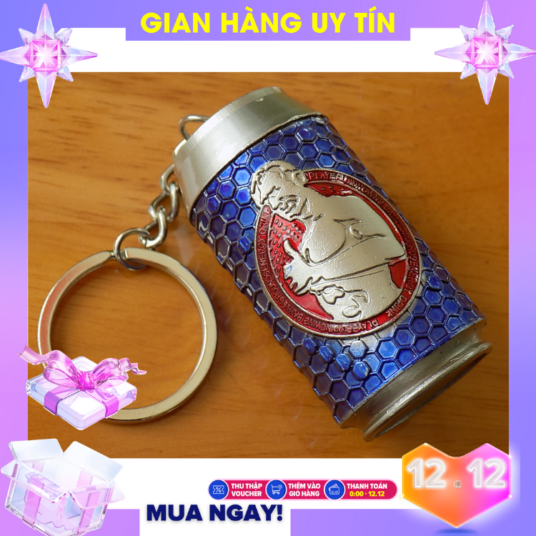 Mô hình game PUBG - Lon Energy tinh tế và sắc sảo pupg