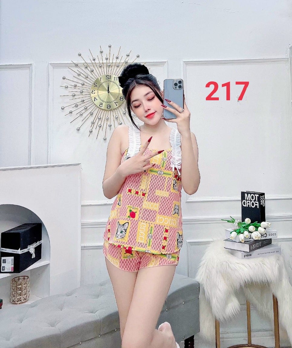 Bộ lụa hàn đùi đủ kiểu, 38 đến 58kg