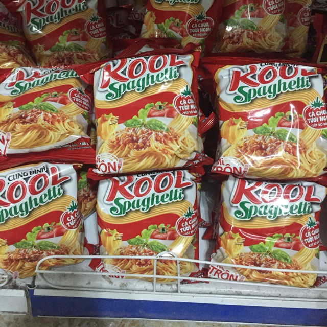 1 Thùng Mì Trộn Cung Đình Kool Spaghetti 30 Gói 105g