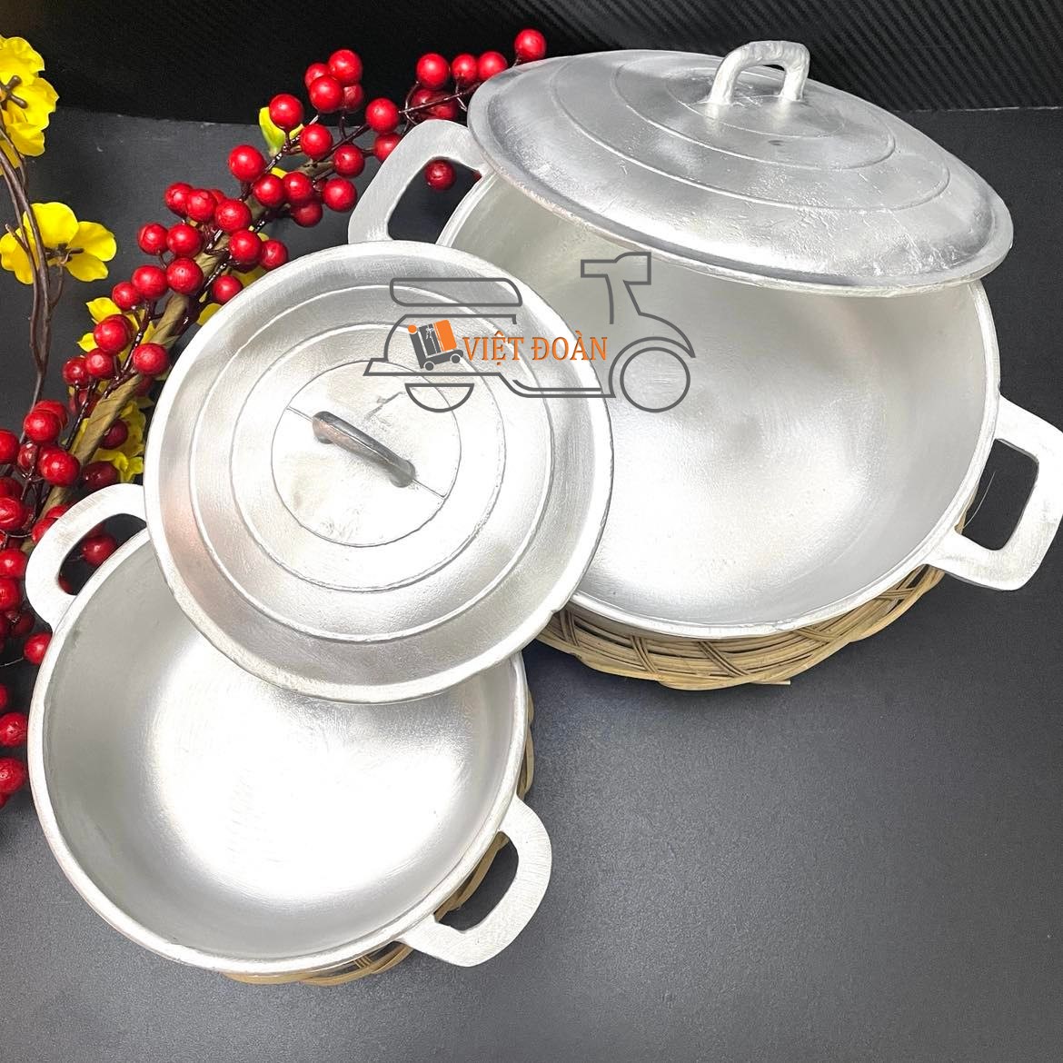 [TẶNG RẾ] Bộ Nồi Gang đúc NGUYÊN KHỐI nấu CƠM SIÊU NGON. Dụng cụ nhà bếp đúc THỦ CÔNG đậm chất CỔ ĐIỂN, mang hương vị XƯA ngon ngon đặc sắc