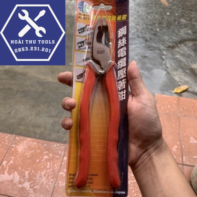 9″ kìm bấm cắt dây điện cao cấp a0077 buddy