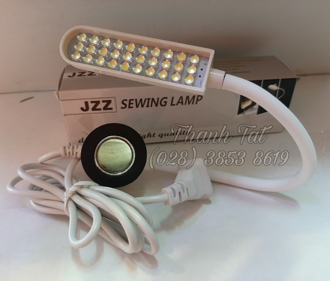 [HCM]Đèn LED 30 bóng đế nam châm cho máy may