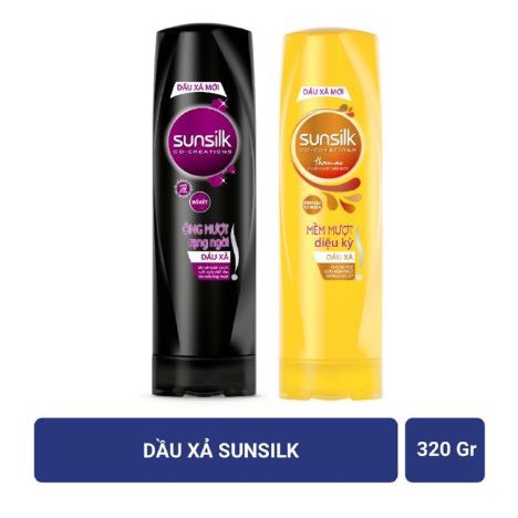 DẦU XẢ SUNSILK ÓNG MƯỢT 320G