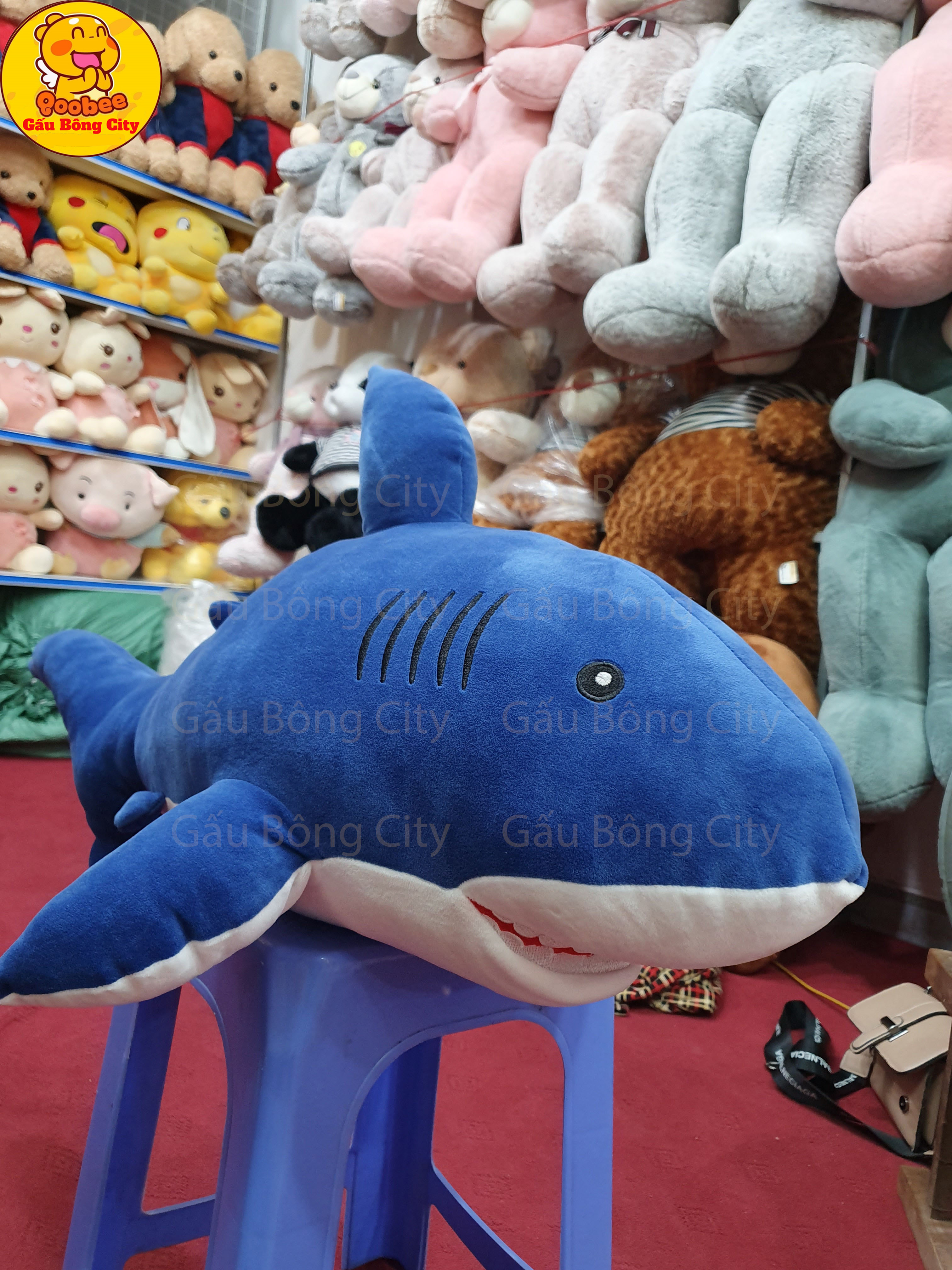 Gấu Bông Cá Mập Baby Shark - Cá Mập Bông Cao Cấp