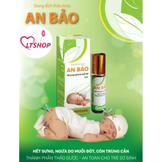 Lăn Chống Muỗi Đốt Cho Bé An Bảo