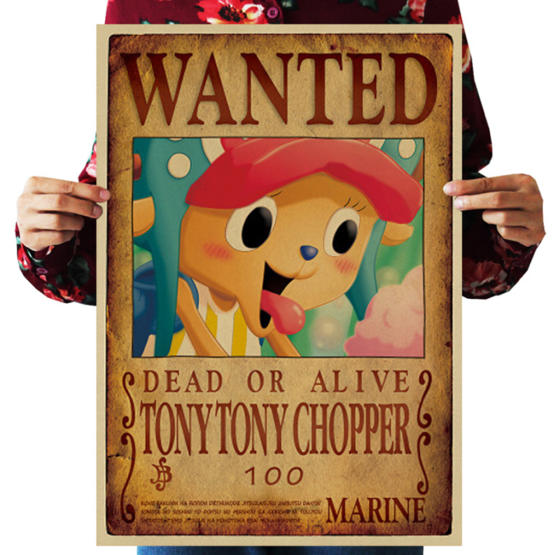 Mua Poster truy nã Tony Tony Chopper (Timeskip) - One Piece