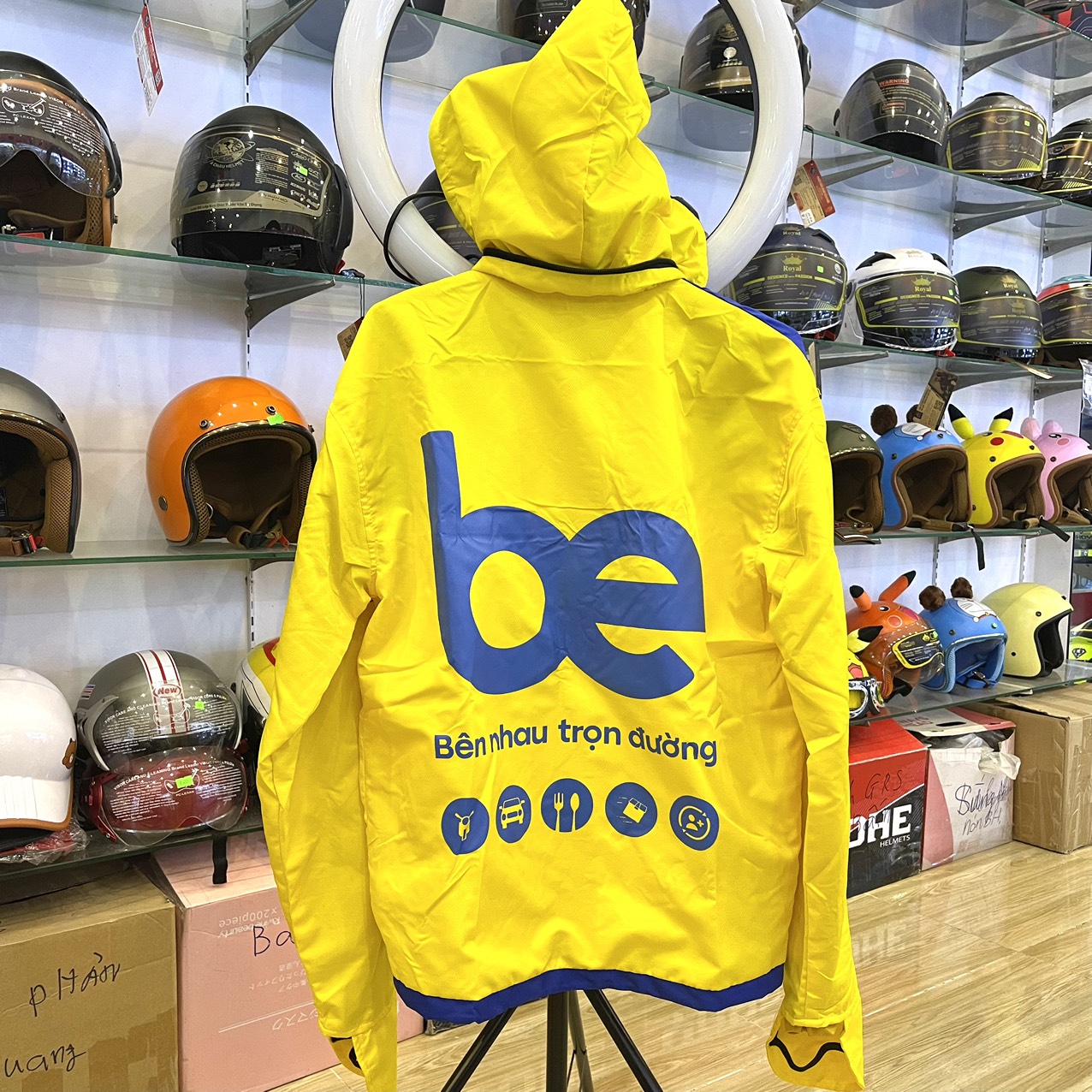 Áo Khoác Bee bike Shiper Mẫu Mới