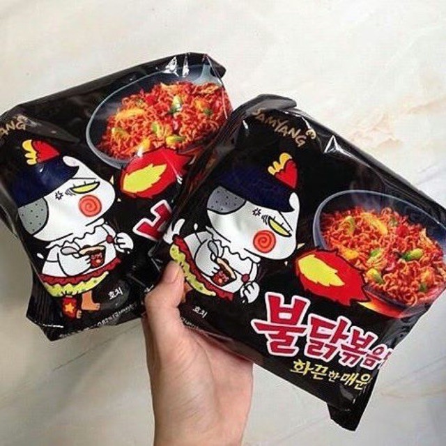 Mì Gà Khô Cay ( Mì Cay Samyang Hàn Quốc)