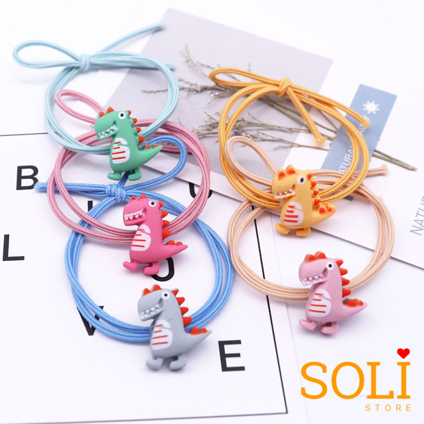 [SET 5] Cột tóc khủng long gai CT25