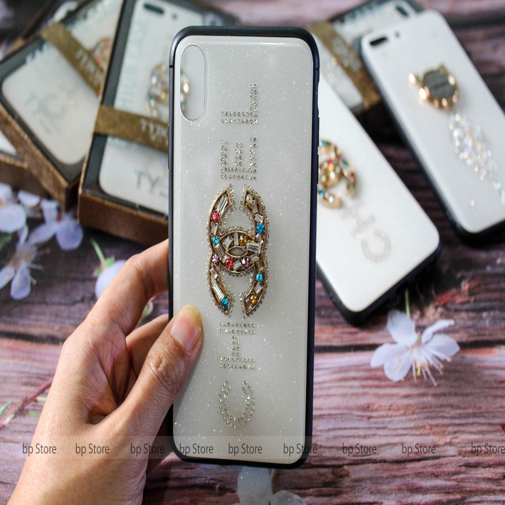 Ốp cho [iPhone xsmax] TYBOMB Đính đá cao cấp
