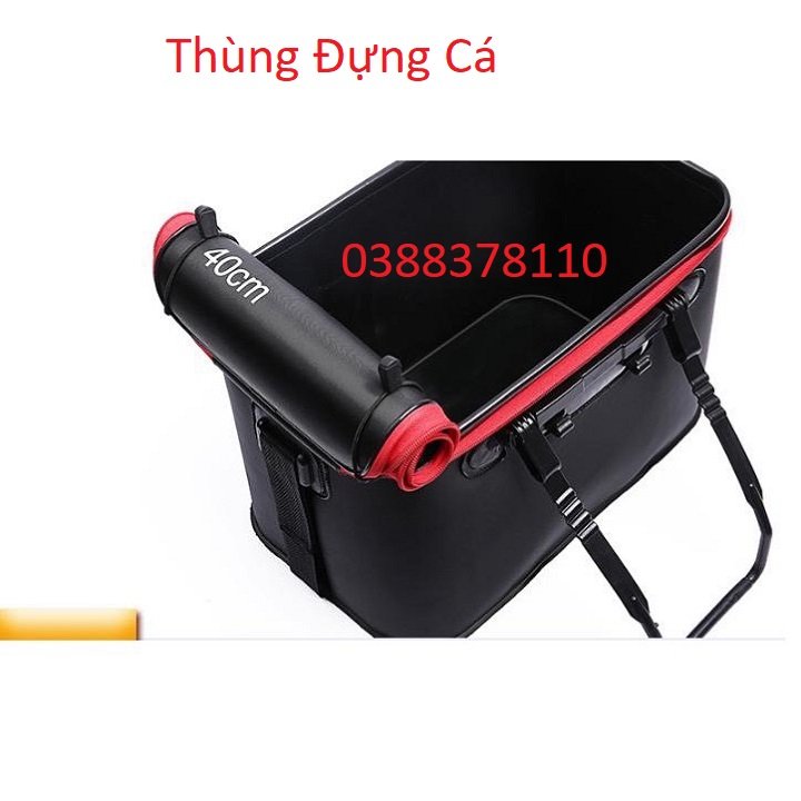 Thùng Đựng Cá Đi Câu Đa Năng Gấp Gọn