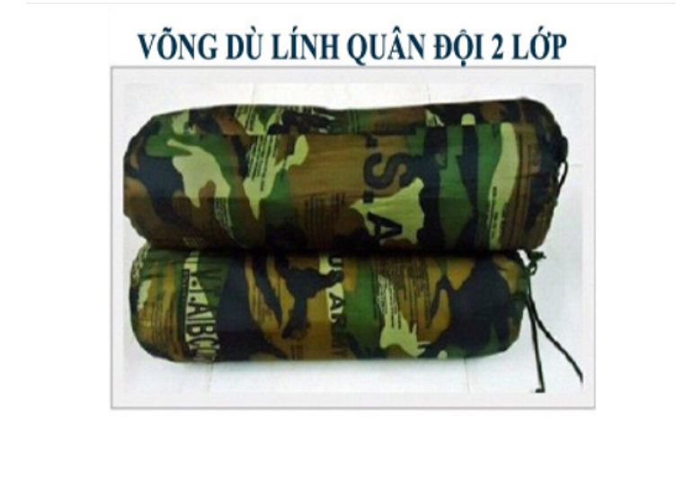 VÕNG DÙ LÍNH 2 LỚP CAO CẤP SIÊU BỀN
