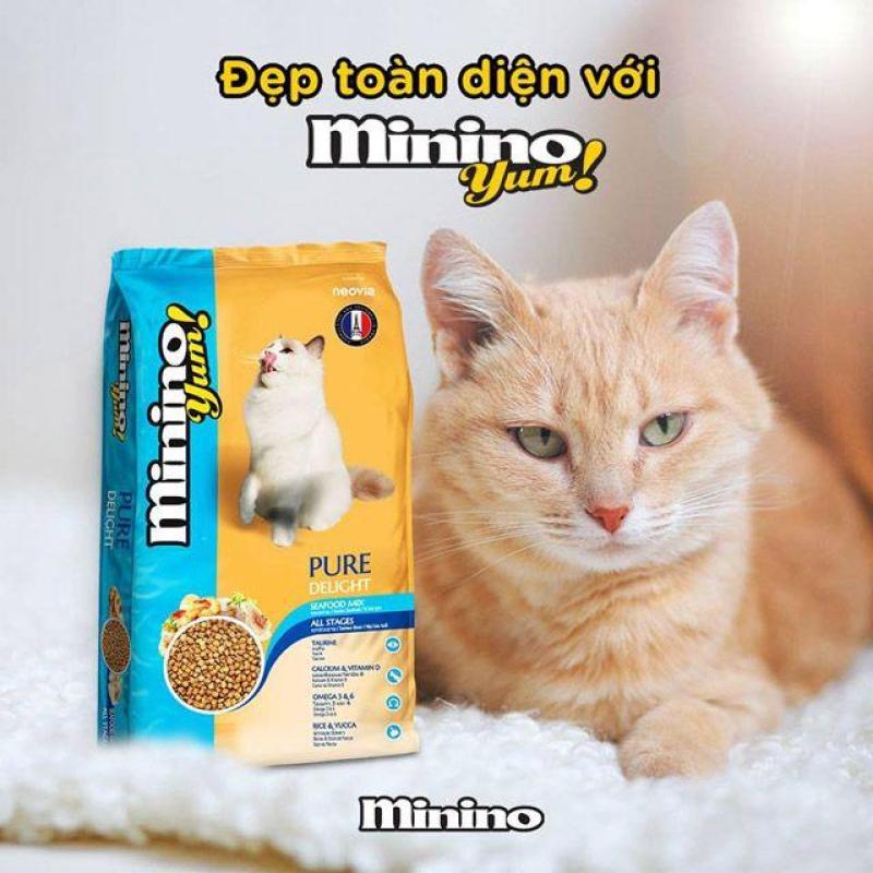 Thức ăn hạt cho Mèo mọi lứa tuổi. Minino Yum 1kg5. Sản phẩm của Pháp.