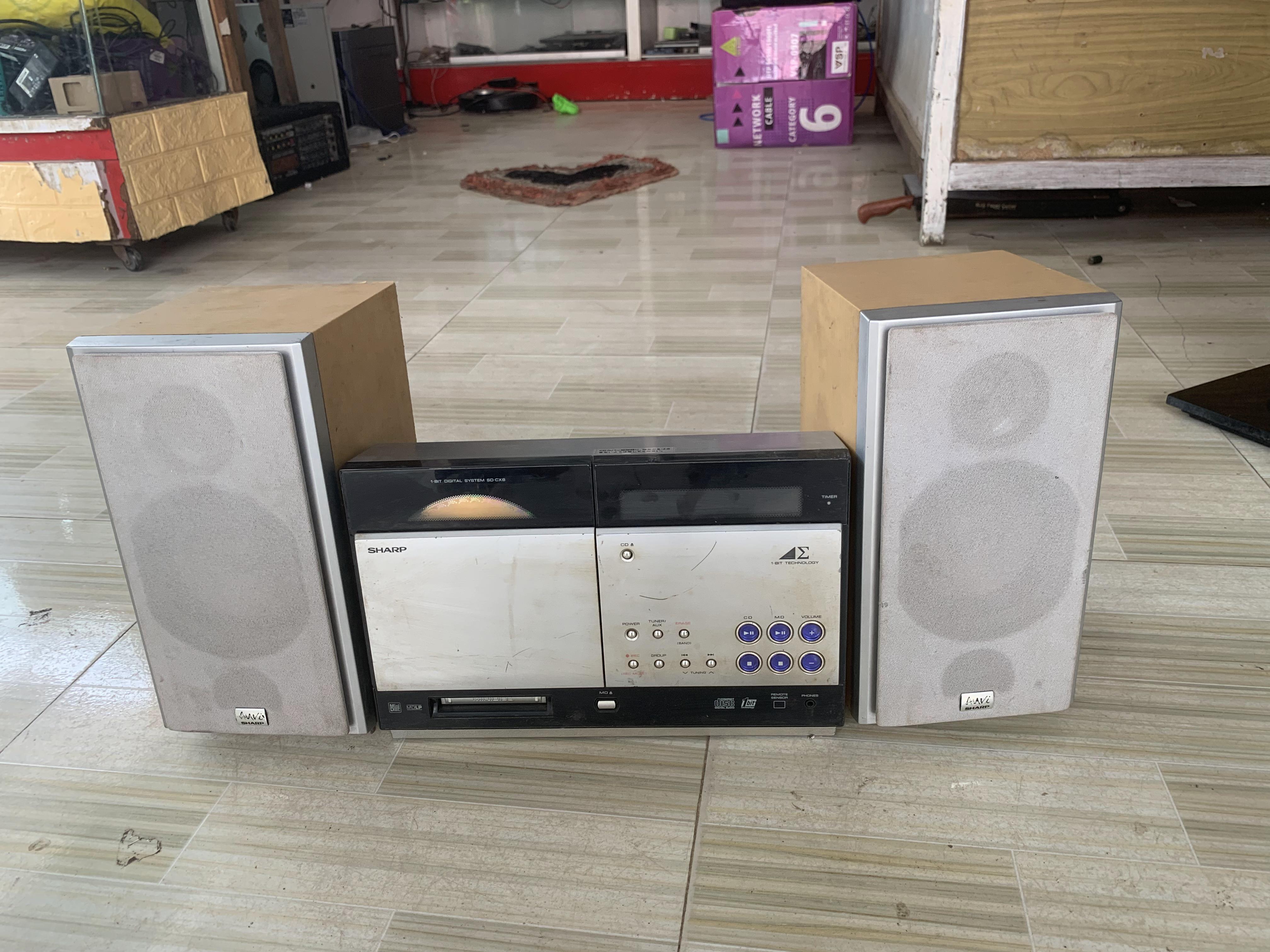 DÀN ÂM THANH MINI NHẬT SHARP CX8-B