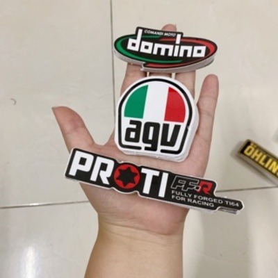 [HCM]COMBO 2TEM LOGO NHỎ CÁC HÃNG NỔI TIẾNG DÁN XE MÁY CỰC CHẤT
