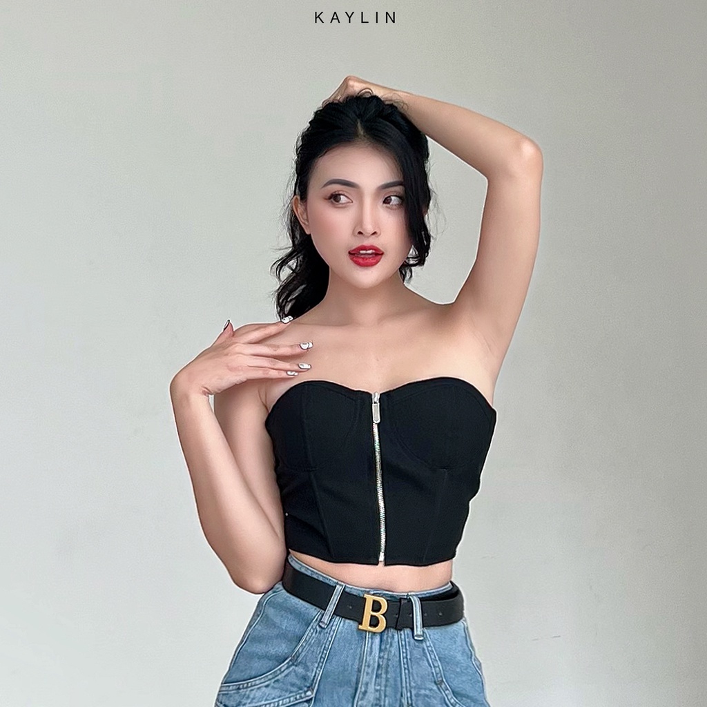 Áo ống KAYLIN dây kéo - N1831