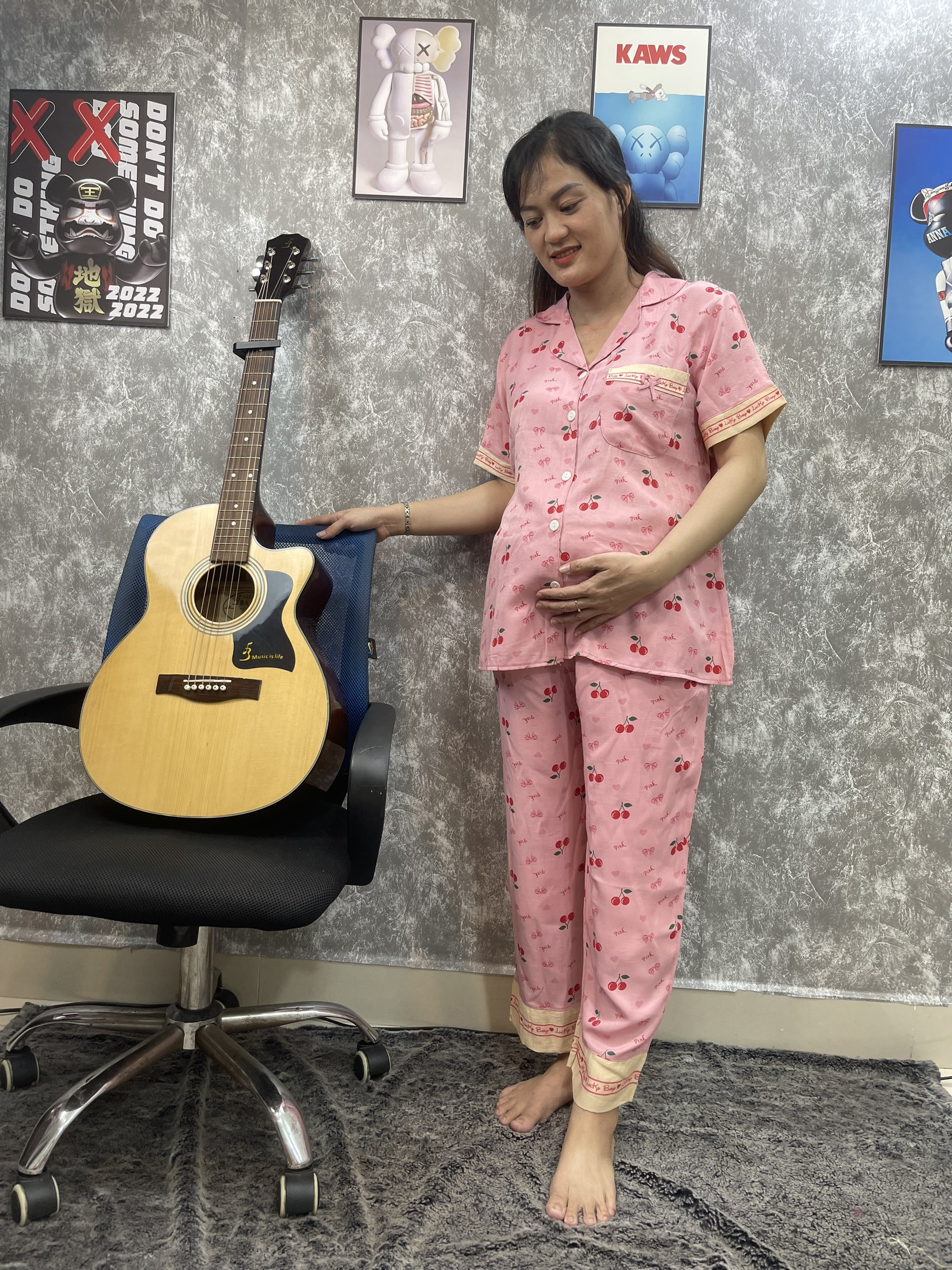 Bộ Đồ Bầu Đủi Lạnh Dài Cao Cấp