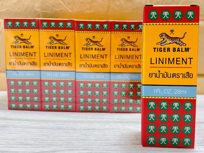 [HCM]Dầu Xoa Bóp Nhức Mõi Tiger Balm Liniment Thái Lan