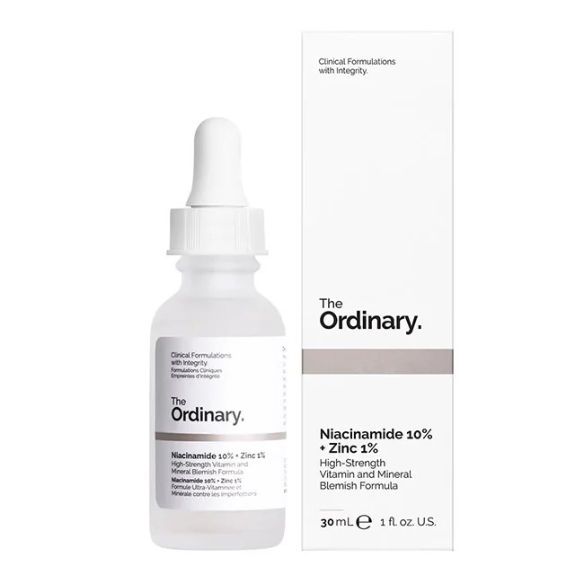Tinh Chất The Ordinary Niacinamide 10% + Zinc 1% 30ml