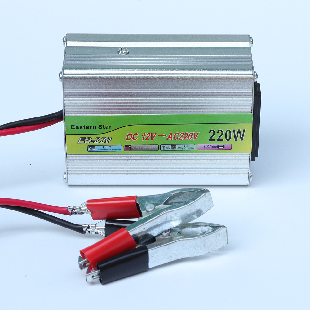 Bộ Chuyển Nguồn 12V-DC sang 220V-AC (220W)