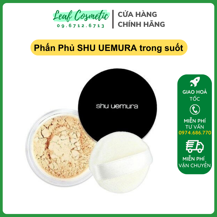 [ CHÍNH HÃNG ] Phấn Phủ Shu Uemura mini
