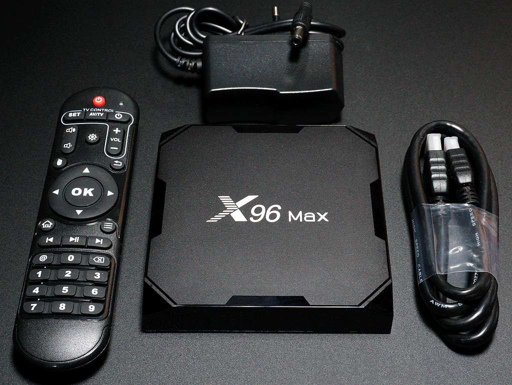 HỘP TV BOX ANDROID X96MAX + SET-TOP BOX S905X3 WIFI GIGABIT MẠNG BLUETOOTH 8K, RAM 4Gh; ROM 32Gh