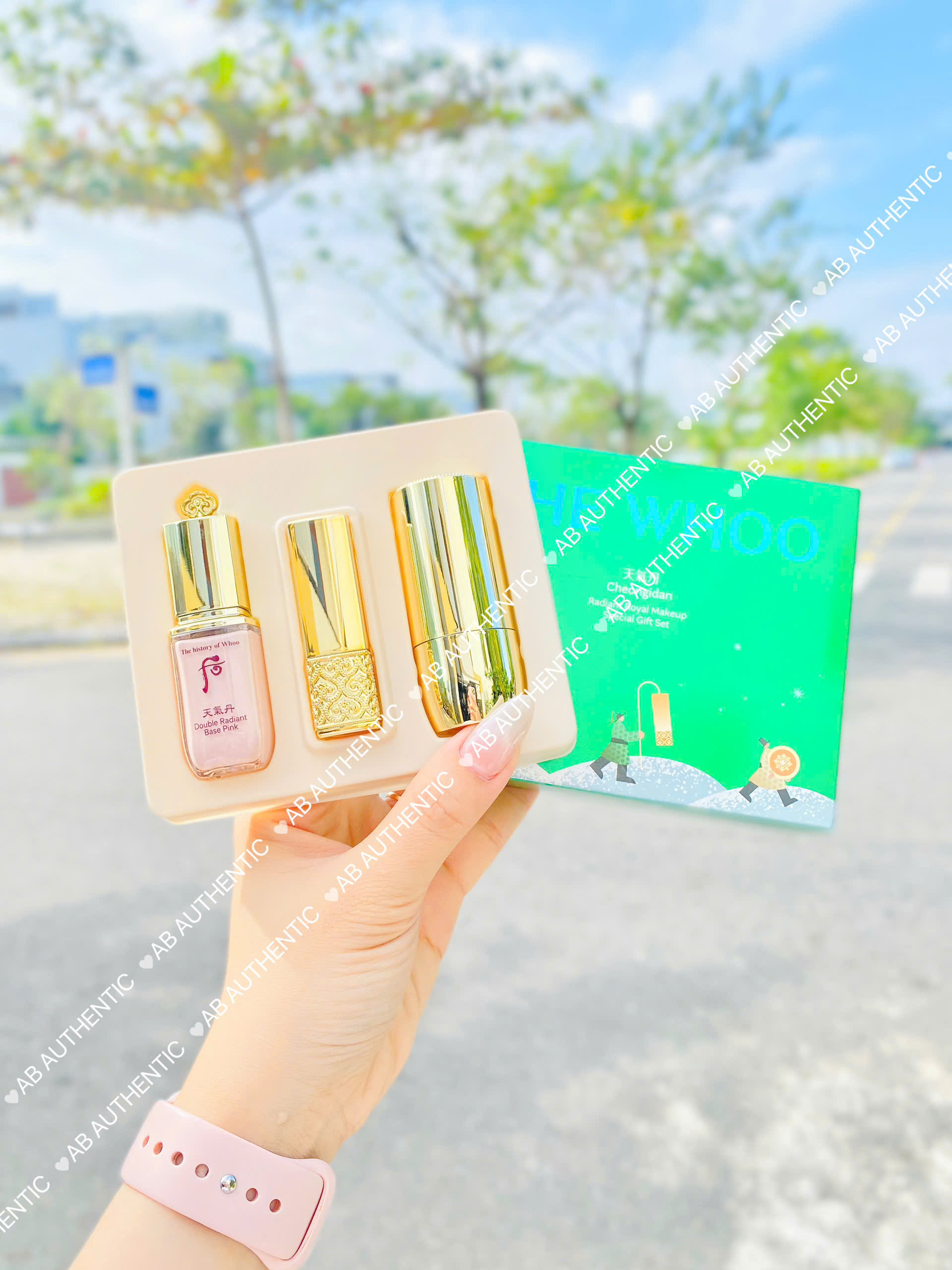 phấn nước Whoo hoa hiên cheongidan Radiant Essence Cushion - AB AUTHENTIC