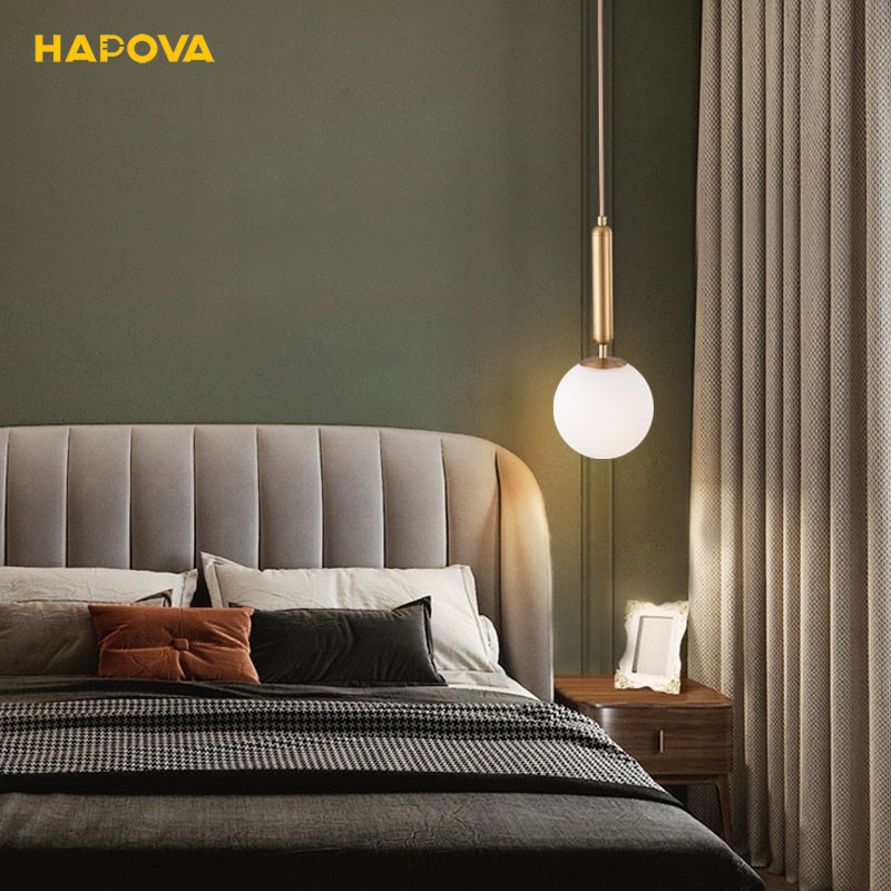 Đèn thả trần hình quả cầu tròn HAPOVA DT 5008