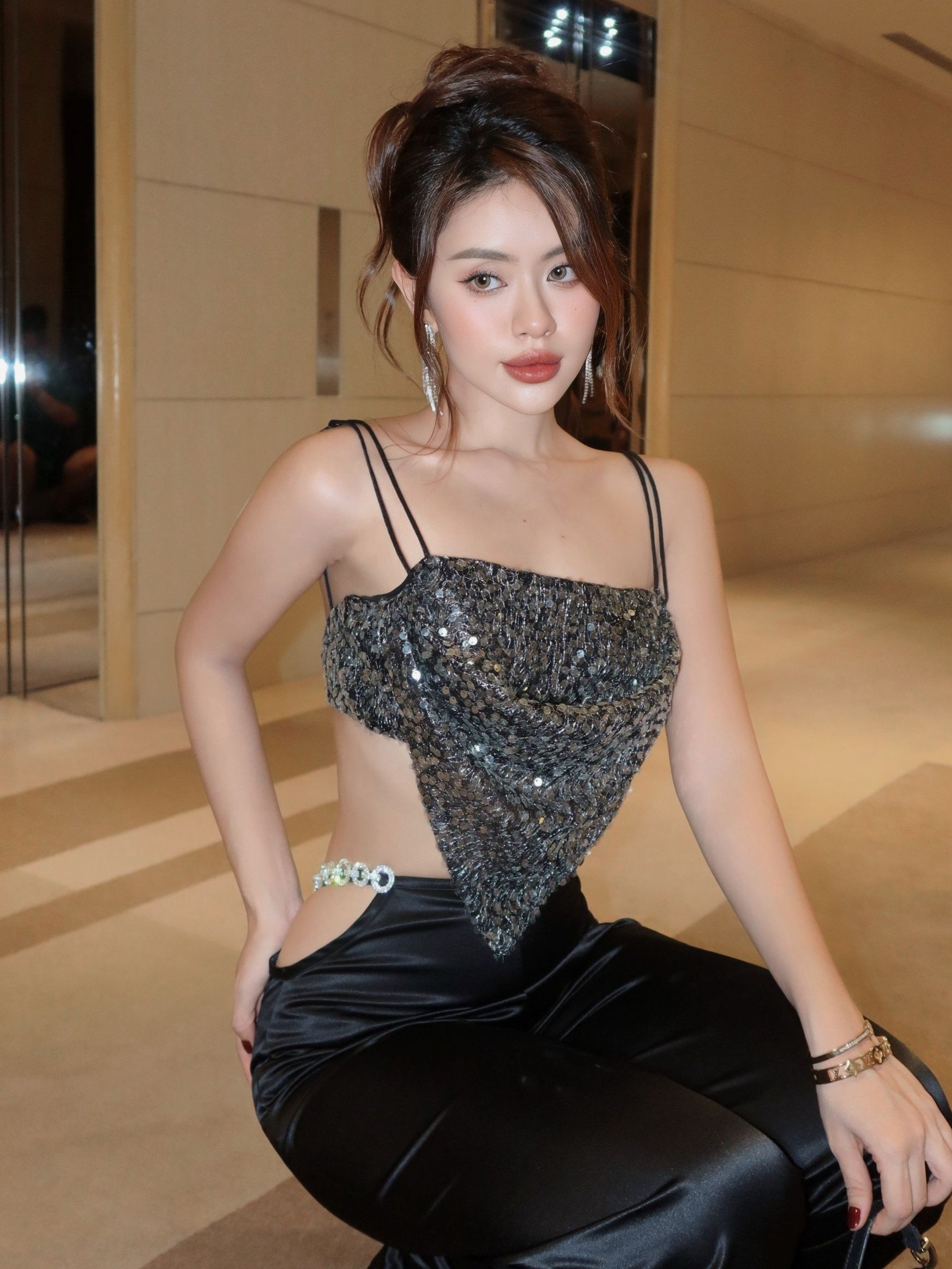 N'ROSÉ - Áo kim sa Helen Top AS0904