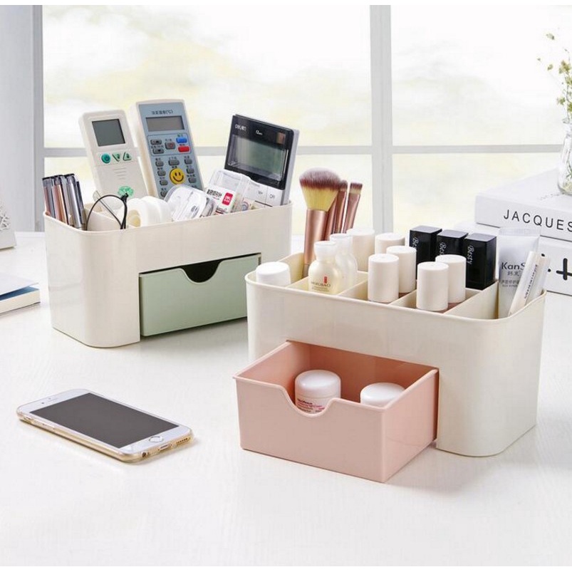 Kệ Mỹ Phẩm mini Có Khay Nhiều Ngăn