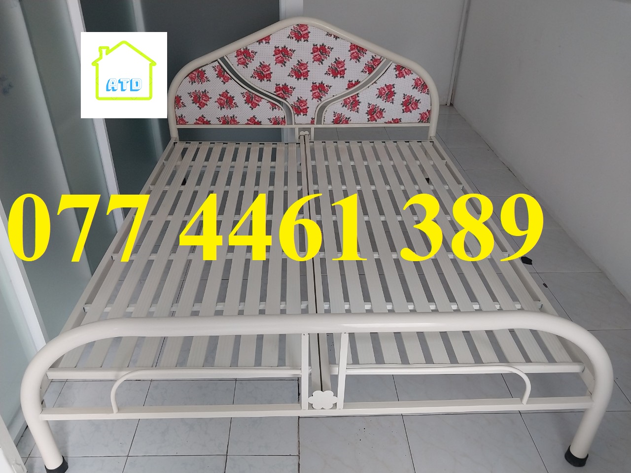 Giường sắt giá rẻ ngang 80cm, 1m, 1m2, 1m4, 1m6, 1m8 dài 2m giường giá rẻ tận xưởng