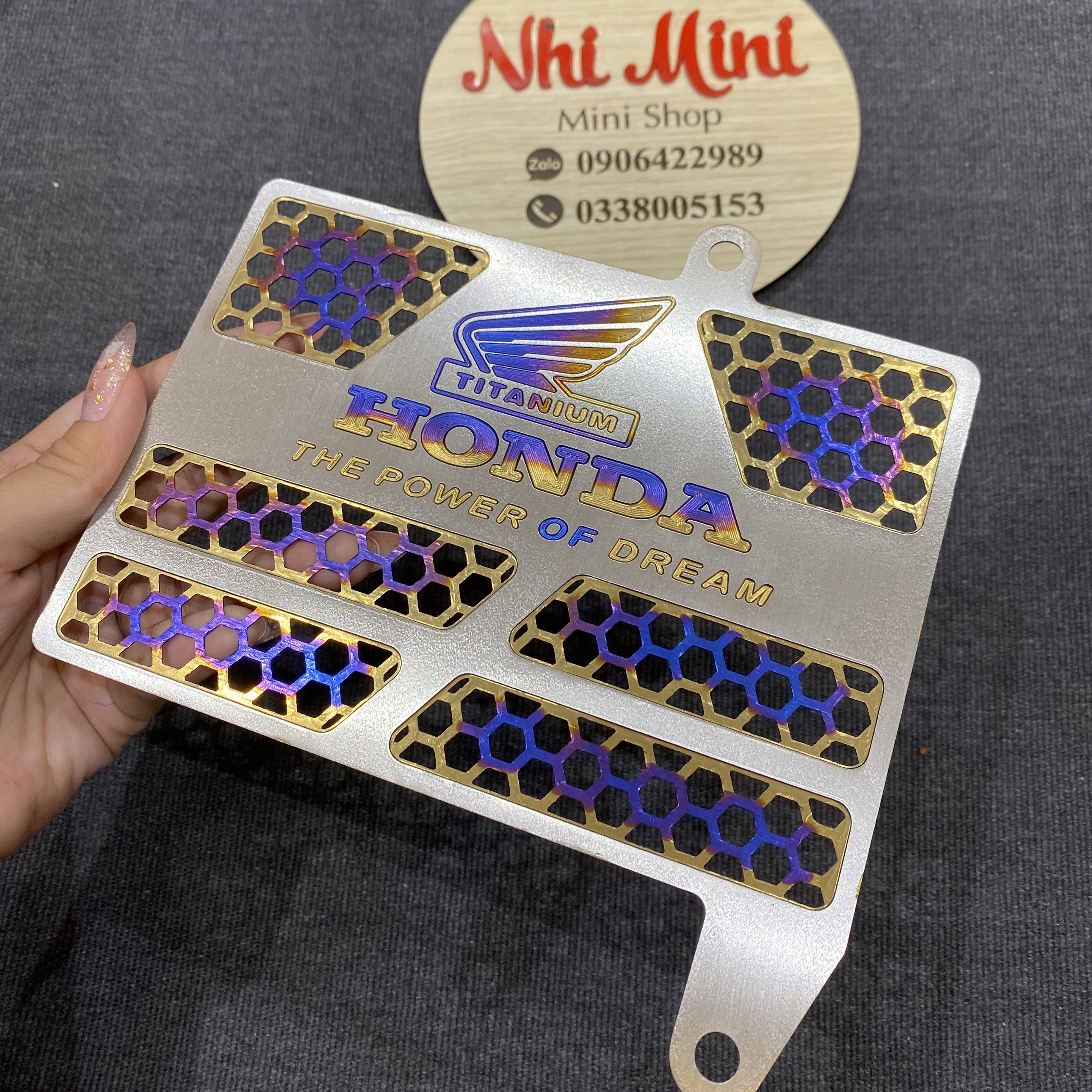 CHE KÉT NƯỚC VARIO TITANIUM