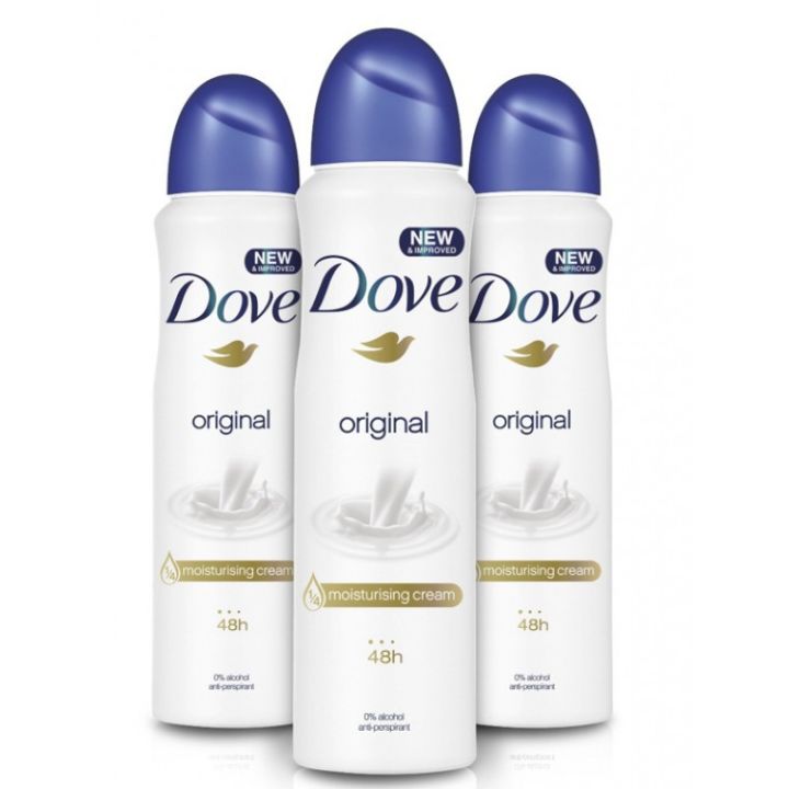 Xịt khử mùi Dove Original 150ml