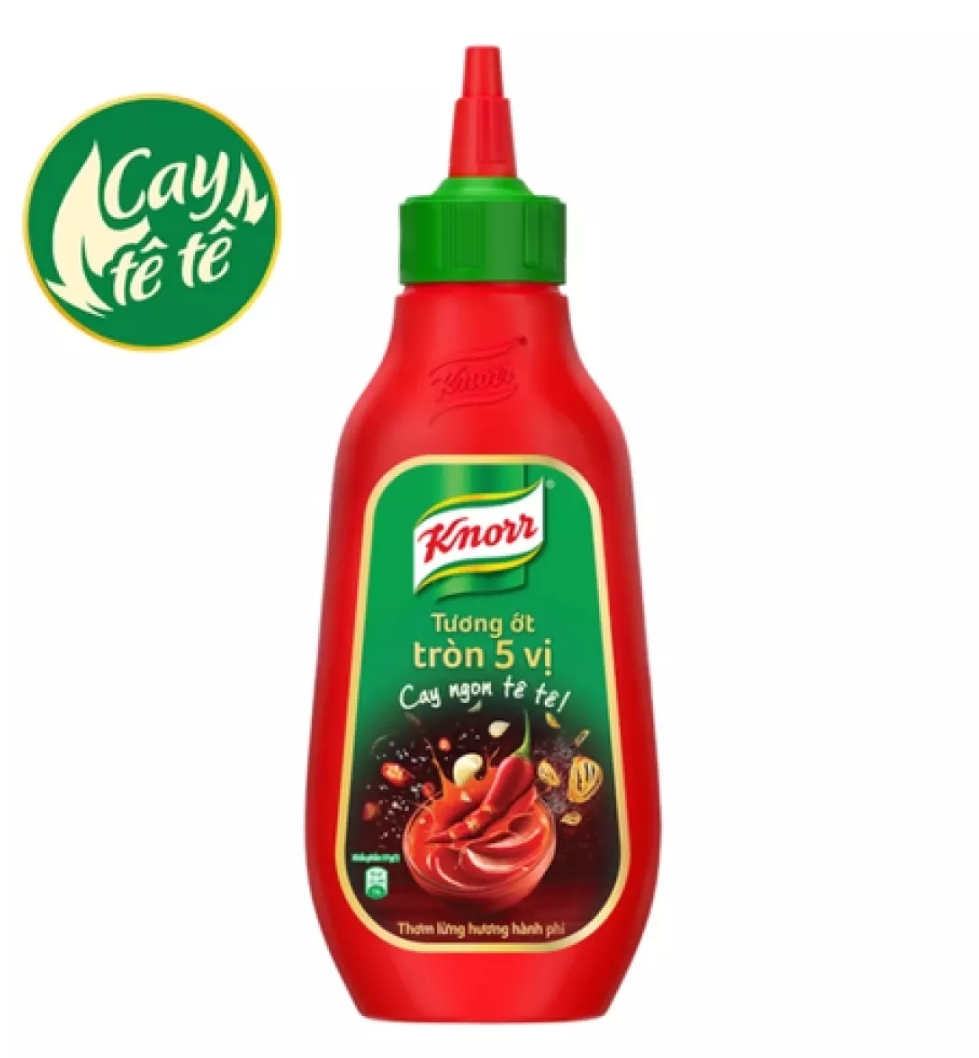 (HCM) TƯƠNG ỚT KNORR CHAI 220gr