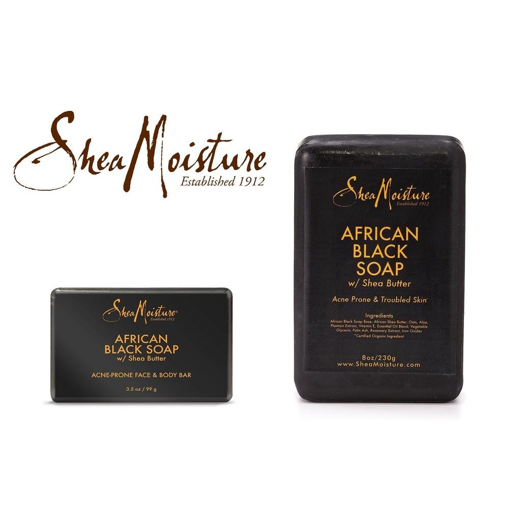 [HCM]Shea Moisture xà phòng đen Châu Phi African Black Soap