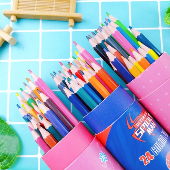 Hộp bút chì 12 màu,18 màu,24 màu