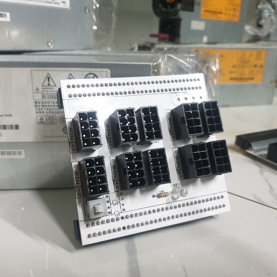 Mạch module giắc 8 pin 🌟🌟 SERVER 🌟🌟 sử dụng trong việc chia tải nguồn SERVER