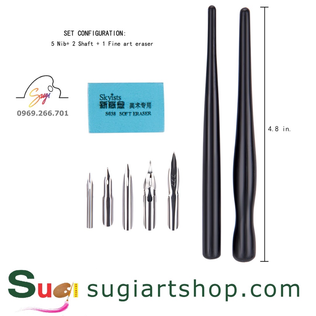 Bút Sắt hoặc Mực Vẽ Skyists